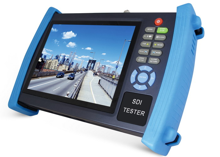 7 inch HD SDI CCTV Tester with IP address search